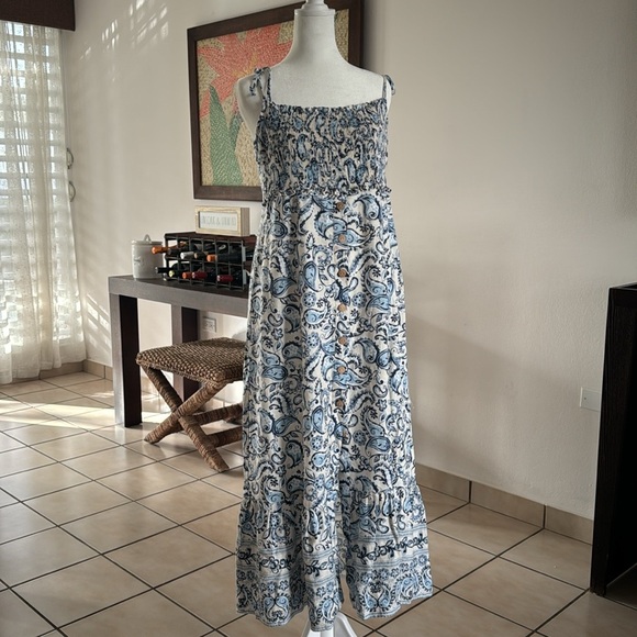 Zara Printed Midi Dress - Picture 9 of 10